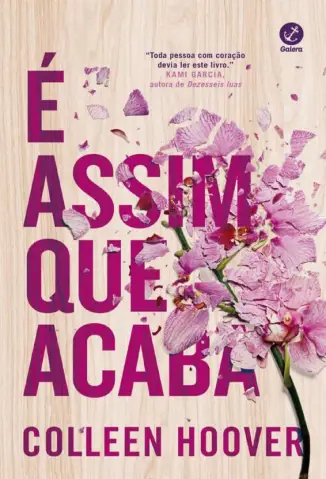 É Assim que Acaba - Colleen Hoover