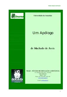 Um Apólogo - Machado de Assis